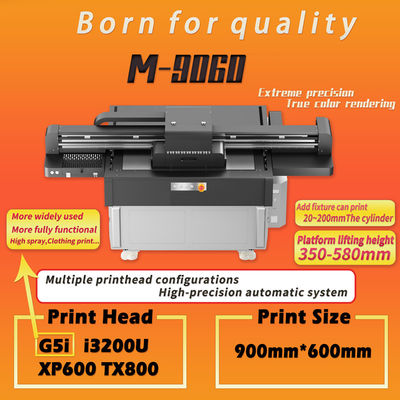 Máy in kỹ thuật số thương mại hiện đại máy in kỹ thuật số tự động vải máy in kỹ thuật số giường phẳng