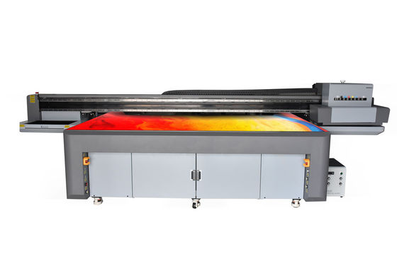 Máy in định dạng lớn loại chạy bằng điện với kích thước thiết bị 4130 X 2000 X 1300mm và loại mực dựa trên sắc tố