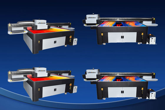 Máy in Máy in UV cho vỏ điện thoại di động sử dụng đầu in Piezo Electric Dx7 và loại mực dựa trên sắc tố