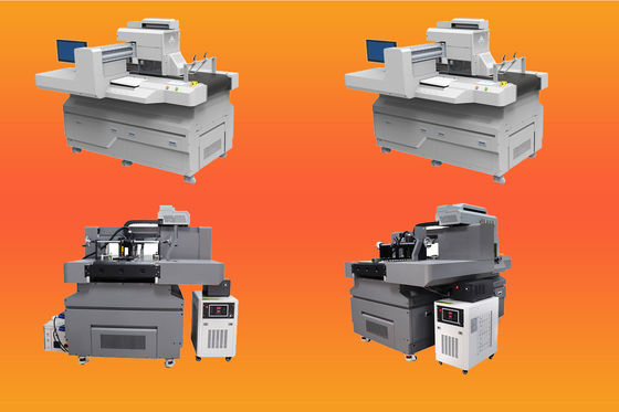 Máy in kỹ thuật số một đường chuyền Máy in tia mực UV một đường chuyền