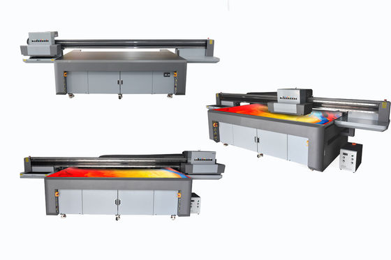 Máy in định dạng lớn thương mại Máy in tia mực UV Piezo tùy chỉnh