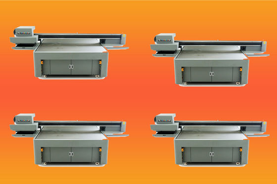 Máy in phẳng UV điểm biến với đầu in Epson DX5 cho in linh hoạt cứng