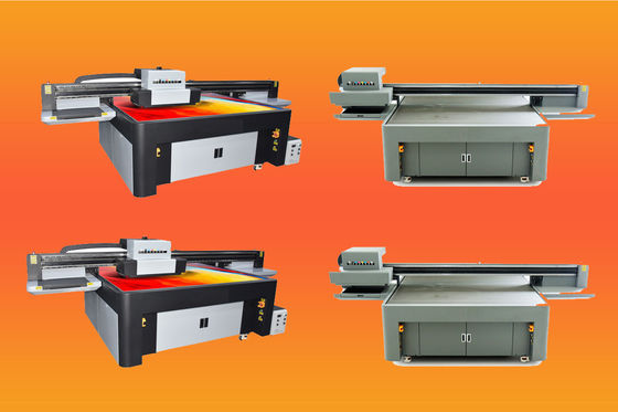 Máy in tia mực tia UV Konica 1024I 108 m2 / giờ Màu trắng Mực sáng Hai chiều