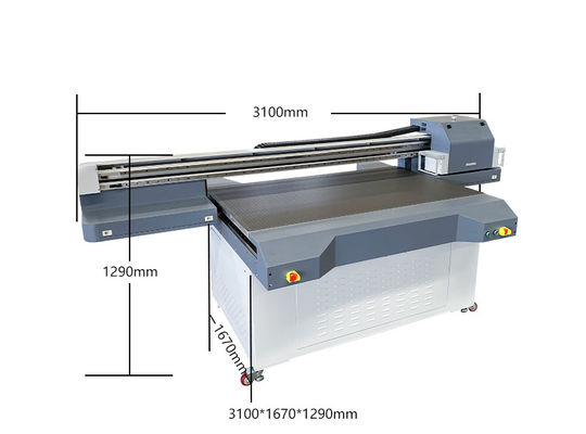 Máy in phẳng UV đa chức năng với chế độ in màu trắng kép