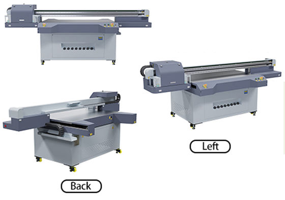 Máy in phẳng UV cung cấp mực liên tục với đầu in Epson DX5 và cấu trúc khung thép
