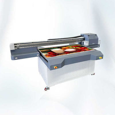 Máy in phẳng UV với khung thép và cung cấp mực liên tục