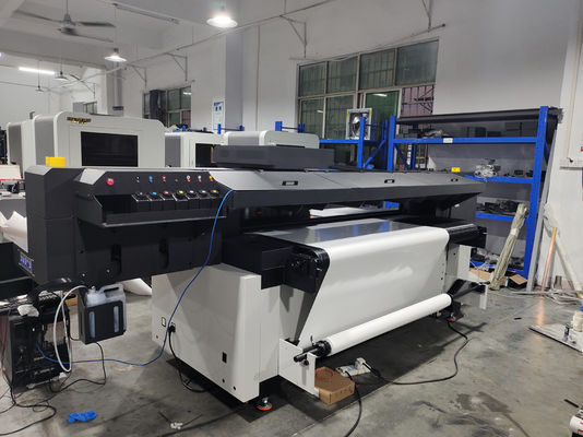 2.5m Định dạng lớn CMYK in UV trắng 1440DPI