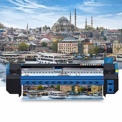 Máy in vinyl cuộn tự động với hệ thống sấy UV