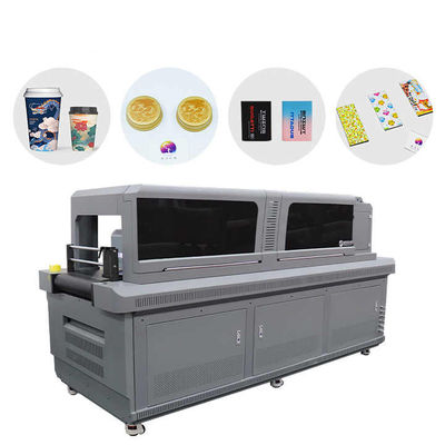 AC 220V / 50Hz / 60HZ Cung cấp điện Máy in UV đơn thông với hệ thống sấy đèn UV LED và thiết bị 800KG N.W