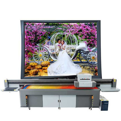 Professional UV Printer Cylinder For LED Environmental UV Ink RS-232 Interface 42.3um Nozzle Spacing Bức in nhanh