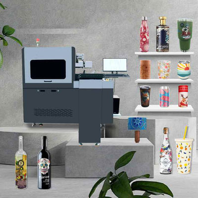 1812mm* 660mm *1820mm Máy in UV xi lanh Khả năng đa màu cho Hệ điều hành Windows 7/8/10