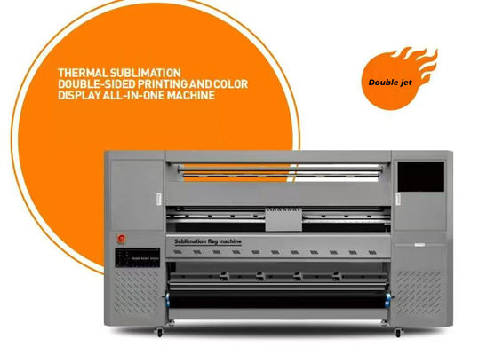 Máy in lá cờ màu 8 với đầu in Epson I3200 có khả năng xử lý 12 inch tối đa cuộn