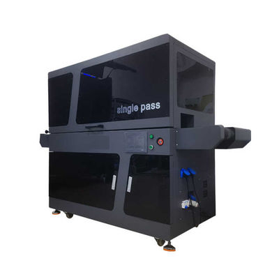 Công nghệ in UV đi qua duy nhất máy in cho dán chuyển kính trên cốc thủy tinh in Độ cao trung bình 0-10cm