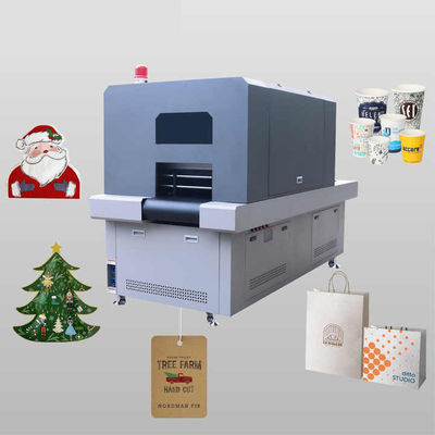 Lắp đặt không cần thiết theo yêu cầu về hiệu ứng vật liệu Máy in UV Máy in chai phẳng