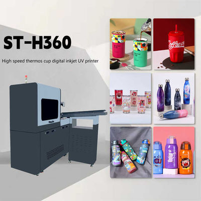 In đường kính 40-120mm Cylinder UV printer với 1812mm * 660mm * 1820mm 300kg