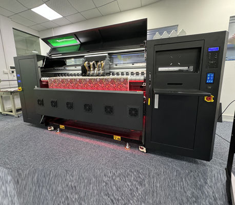 Máy in vải kỹ thuật số tốc độ 180 mét vuông/giờ, tiết kiệm năng lượng