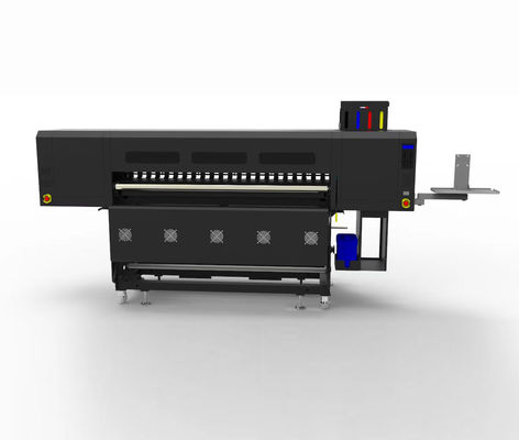 Máy in vải kỹ thuật số khổ in lên đến 3.2 mét, bao gồm hệ thống làm sạch băng tải tự động