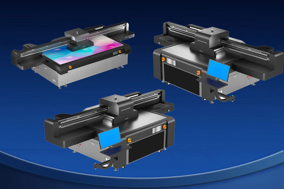 In Độ cao trung bình 0-10cm Máy in UV đơn đi với vòi Ricoh Gen 5i và nguồn điện AC 220V / 50Hz / 60HZ