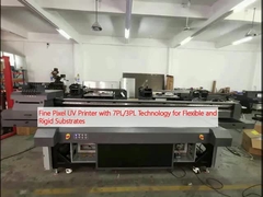 Máy in UV Pixel mịn với công nghệ 7PL / 3PL cho nền mềm và cứng