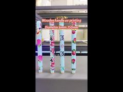 Máy in UV nhỏ gọn xi lanh giường phẳng máy in UV vải xi lanh